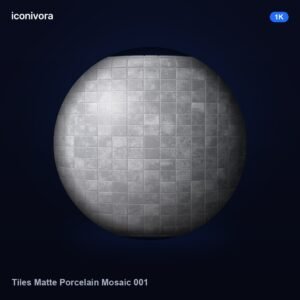 Tiles Matte Porcelain Mosaic 001