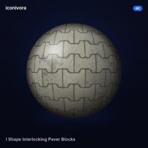 I Shape Interlocking Paver Blocks