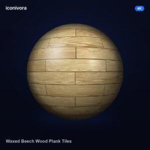 Waxed Beech Wood Plank Tiles